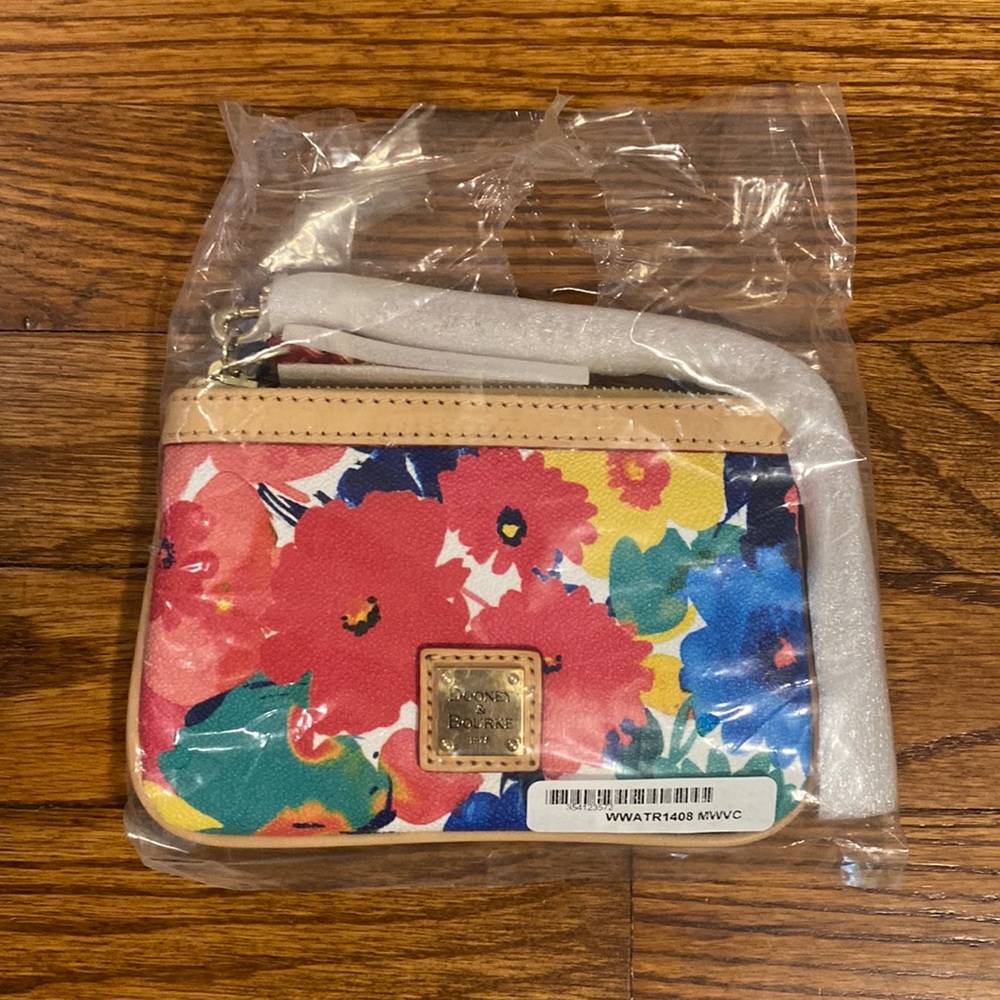 Dooney & Burke Watercolor wristlet